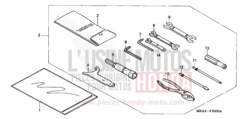 FRONT COVER/METER VISOR NSS300AD de 2013